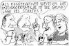 Cartoon: Konservativ (small) by Jan Tomaschoff tagged patchwork,familie,scheidung,eherecht