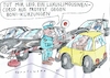 Cartoon: Korso (small) by Jan Tomaschoff tagged geld,egoismus,reichtum