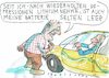 Cartoon: Lithium (small) by Jan Tomaschoff tagged elektrisches,auto,batterie,lithium,depression