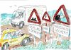 Cartoon: Löcher (small) by Jan Tomaschoff tagged strassen,infrastruktur,geld