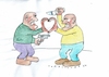 Cartoon: Love (small) by Jan Tomaschoff tagged zuneigung,kampof,liebe,ehrlichkeit