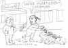 Cartoon: Mutation (small) by Jan Tomaschoff tagged medizin,genetik,mutation