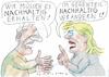 Cartoon: nachhaltig (small) by Jan Tomaschoff tagged politik,phrasen,nachhaltigkeit