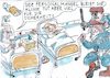 Cartoon: Personalmangel (small) by Jan Tomaschoff tagged gesundheitswesen,krankenpflege,krankenhaus,personalmangel