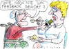 Cartoon: Pflegefeedback (small) by Jan Tomaschoff tagged feedback,zuwendung,pflege