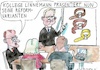 Cartoon: Reform (small) by Jan Tomaschoff tagged linnemann,gesundheit,reform,sparen