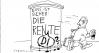 Cartoon: Ren-di-te (small) by Jan Tomaschoff tagged renten,alte,generationen,senioren