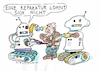 Cartoon: Reparatur (small) by Jan Tomaschoff tagged alter,recht,auf,reparatur