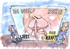 Cartoon: Ruhe (small) by Jan Tomaschoff tagged führungsschwäche,merkel,kanzlerin