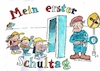 Cartoon: Schule (small) by Jan Tomaschoff tagged sicherheit,kriminalität,schule