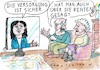 Cartoon: sicher (small) by Jan Tomaschoff tagged reiche,energie,renten