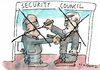 Cartoon: Sicherheitsrat (small) by Jan Tomaschoff tagged veto,sicherheitsrat,un