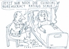 Cartoon: Test (small) by Jan Tomaschoff tagged gesundheit,krankenhaus,bürokratie