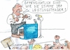 Cartoon: Träger (small) by Jan Tomaschoff tagged wahlen,versprechen,leistung,politiker