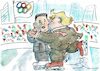 Cartoon: Traum (small) by Jan Tomaschoff tagged usa,nordkorea,olympia