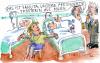 Cartoon: Trost (small) by Jan Tomaschoff tagged gesundheitsreform,patienten,krankenkassen,billiglöhne,polen