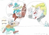 Cartoon: Trump (small) by Jan Tomaschoff tagged nato,usa,trump