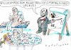 Cartoon: Urlaub (small) by Jan Tomaschoff tagged beruf,stress,urlaub