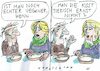 Cartoon: vegan (small) by Jan Tomaschoff tagged veganer,ernährung,glaube
