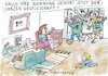 Cartoon: Vergesellschaftung (small) by Jan Tomaschoff tagged linke,wohnungsmarkt,verstaatlichung