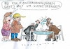 Cartoon: Verhandlungen (small) by Jan Tomaschoff tagged spd,cdu,koalition,verhandlungen