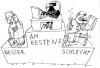 Cartoon: Verschuldungssieger (small) by Jan Tomaschoff tagged staatshaushalt,schulden,verschuldung