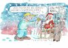 Cartoon: Weihnacht12 (small) by Jan Tomaschoff tagged co2,methan,weihnachtesmann,elch