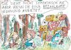 Cartoon: Wohnungssuche 2 (small) by Jan Tomaschoff tagged wohnungsmangel