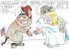Cartoon: Zoll (small) by Jan Tomaschoff tagged trump,eu,handel