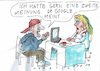 Cartoon: Zweitmeinung (small) by Jan Tomaschoff tagged gesundheit,internet,arzt