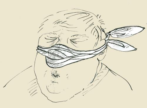 Cartoon: armer Johannes (medium) by nele andresen tagged männer,