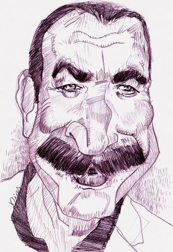 Cartoon: Tom Selleck (medium) by MRDias tagged caricature