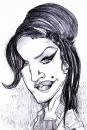 Cartoon: Amy Winehouse (small) by MRDias tagged caricature