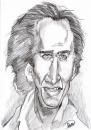 Cartoon: Nicolas Cage (small) by MRDias tagged caricature