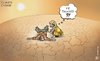 Cartoon: Climate Change (small) by Damien Glez tagged climate change