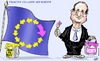 Cartoon: Hollande (small) by Damien Glez tagged hollande,france,europe