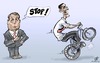 Cartoon: Obama Midterm (small) by Damien Glez tagged obama midterm usa