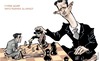 Cartoon: Syria (small) by Damien Glez tagged syria nato chess assad