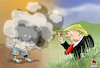 Cartoon: Trump pollutant (small) by Damien Glez tagged trump,pollution,united,states,donald,president,north,south