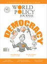 Cartoon: World Policy Journal Cover (small) by Damien Glez tagged cover,world,policy,journal,democracy