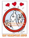 Cartoon: Cartoon Poster PLAY SAFE (small) by FeliXfromAC tagged play safe saver sex kondom condome herz cartoon liebe mann frau woman felix reinhard horst design line aachen stockart geschlechtverkehr love 