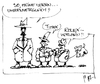 Cartoon: Uhrenvergleich (small) by Jo Drathjer tagged mafia wettbewerb konspirativ kriminelle vereinigung gangster gangsterz uhrenvergleich der pate schwebender hund contest comparing