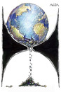 Cartoon: Tiempo final (small) by AGRA tagged ecology,earth