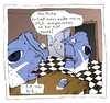 Cartoon: Zwei Milchtüten (small) by Magnoli tagged milch,kühlschrank,leer,sauer