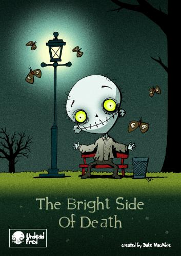 Cartoon: The Bright Side Of Death (medium) by volkertoons tagged creeps,creepy,halloween,fantasy,horror,funny,spooky,tod,untot,tot,death,undead,dead,zombie,humor,illustration