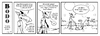 Cartoon: BODO - Für eine handvoll Dollar (small) by volkertoons tagged volkertoons cartoon comic strip bodo ratte rat arbeit work job jobs pendler