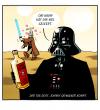Cartoon: Johnny Skywalker (small) by volkertoons tagged starwars whisky cartoon volkertoons volker dornemann alkohol alcohol darth vader obi wan kenobi tatooine humor lustig albern persiflage