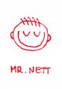 Cartoon: Mr. Nett (small) by volkertoons tagged cartoon,volkertoons,illustration,kritzelei,männeken,männchen,strichmännchen,low,art