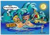 Cartoon: not water entree... (small) by cartoonist_egon tagged humor,fun,spass,