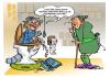 Cartoon: Sind Sie sich sicher? (small) by cartoonist_egon tagged wc,oma,humor